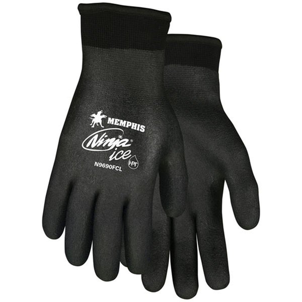 Mcr Safety Ninja Ice Fully Coated Nylon Glove, 7 Ga - Extra Large 127-N9690FCXL